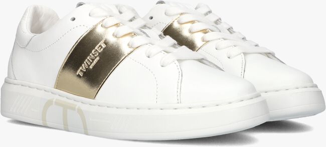 Witte TWINSET MILANO Lage sneakers 241TCP010 - large