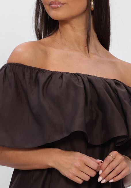 COPENHAGEN MUSE Robe maxi CMMOLLY-DRESS en marron - large