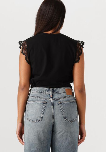 AAIKO T-shirt CORA FANCY CO 144 en noir - large