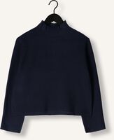 MINUS Pull LUPI HIGH NECK PULLOVER Bleu foncé MINUS Pull LUPI HIGH NECK PULLOVER Bleu foncé - medium