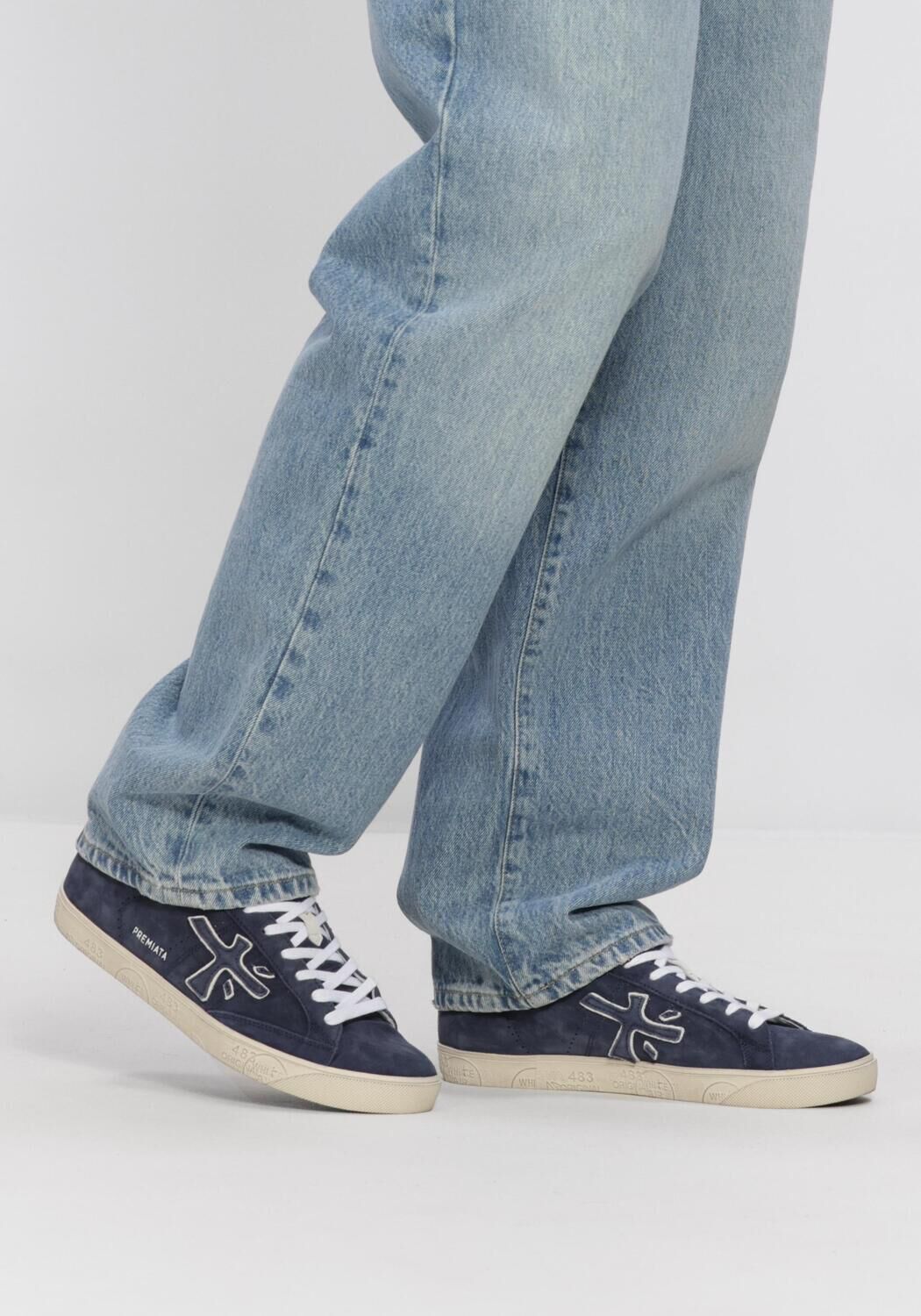 Blauwe PREMIATA Sneakers STEVEN - large