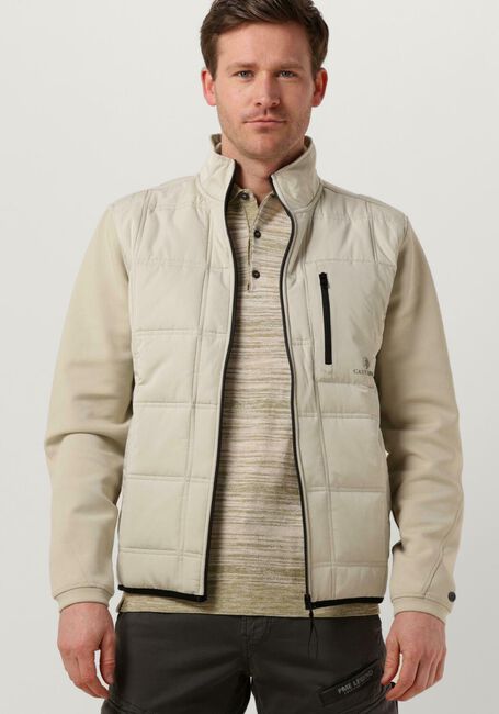 CAST IRON Jack BOMBER JACKET COTTON POLAR FLEECE Sable - large
