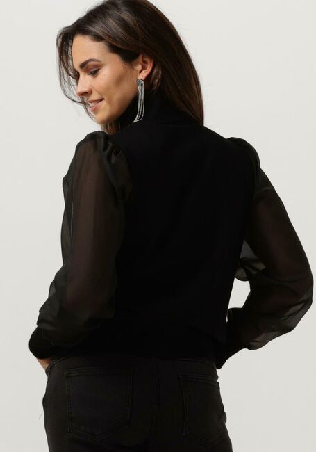 Zwarte MY ESSENTIAL WARDROBE Coltrui ANNIEMW KNIT ROLLNECK - large