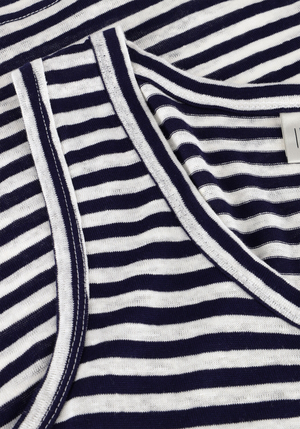 MY ESSENTIAL WARDROBE Haut LISAMW STRIPED TOP en bleu - large