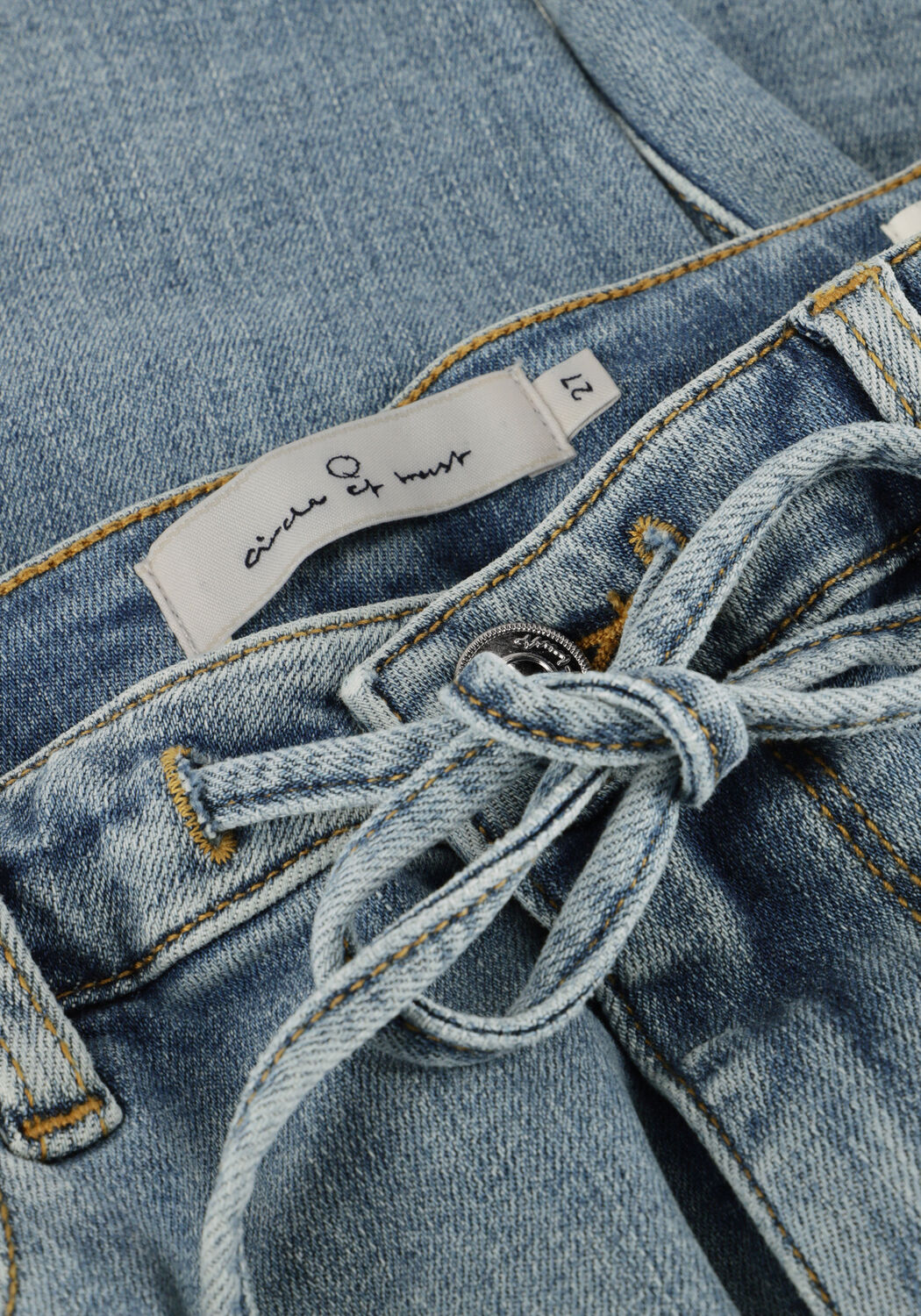 CIRCLE OF TRUST Slim fit jeans AMBER DNM Bleu clair - large