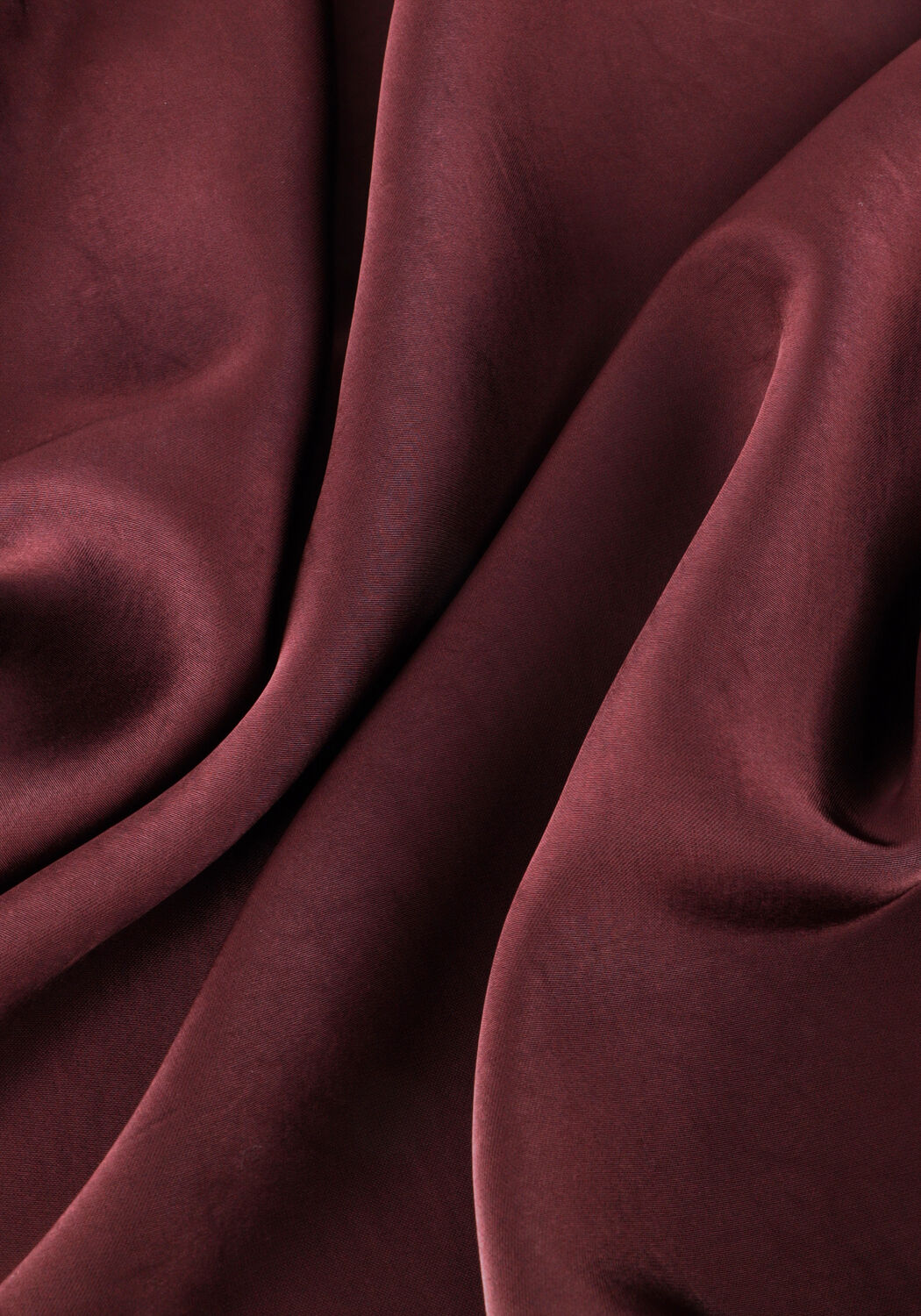 Bordeaux NEO NOIR Maxirok VICKY HEAVY SATEEN SKIRT - large