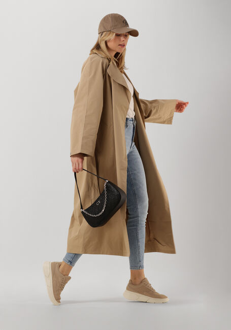 Gebroken wit CALVIN KLEIN T-shirt MICRO MONOLOGO SLIM FIT TEE - large