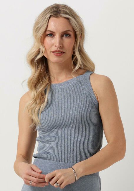 EST'SEVEN Haut BHOOWHOO TOP Bleu clair - large