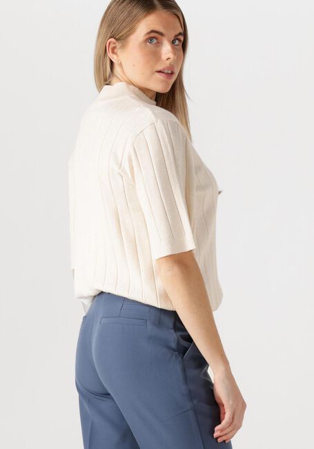 BRUUNS BAZAAR T-shirt GLADY KNIT Écru - large