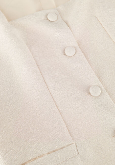 Gebroken wit NEO NOIR Gilet LILY BOUCLE WAISTCOAT Gebroken wit NEO NOIR Gilet LILY BOUCLE WAISTCOAT - large