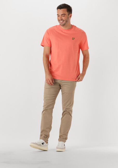 LYLE & SCOTT T-shirt PLAIN T-SHIRT Corail - large