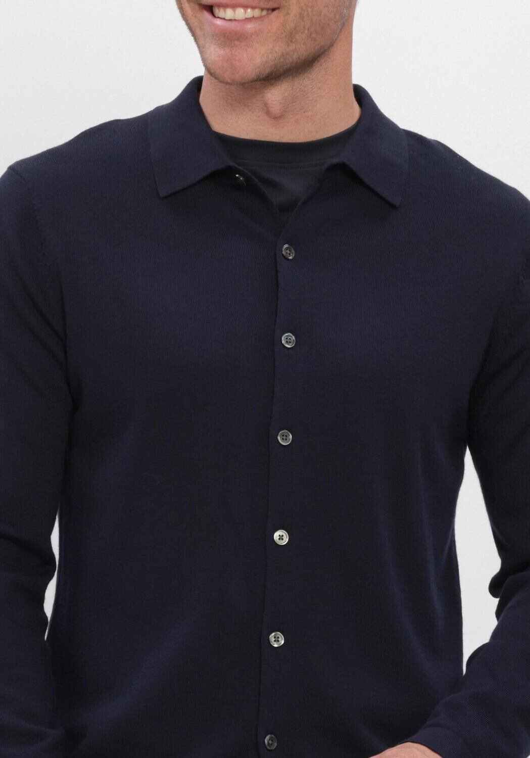PROFUOMO Pull PPXJ30031 Bleu fonc&eacute; - large
