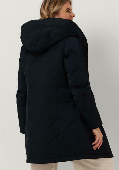 Donkerblauwe TOMMY HILFIGER  NYLON MIX DOWN HOODED PARKA - large