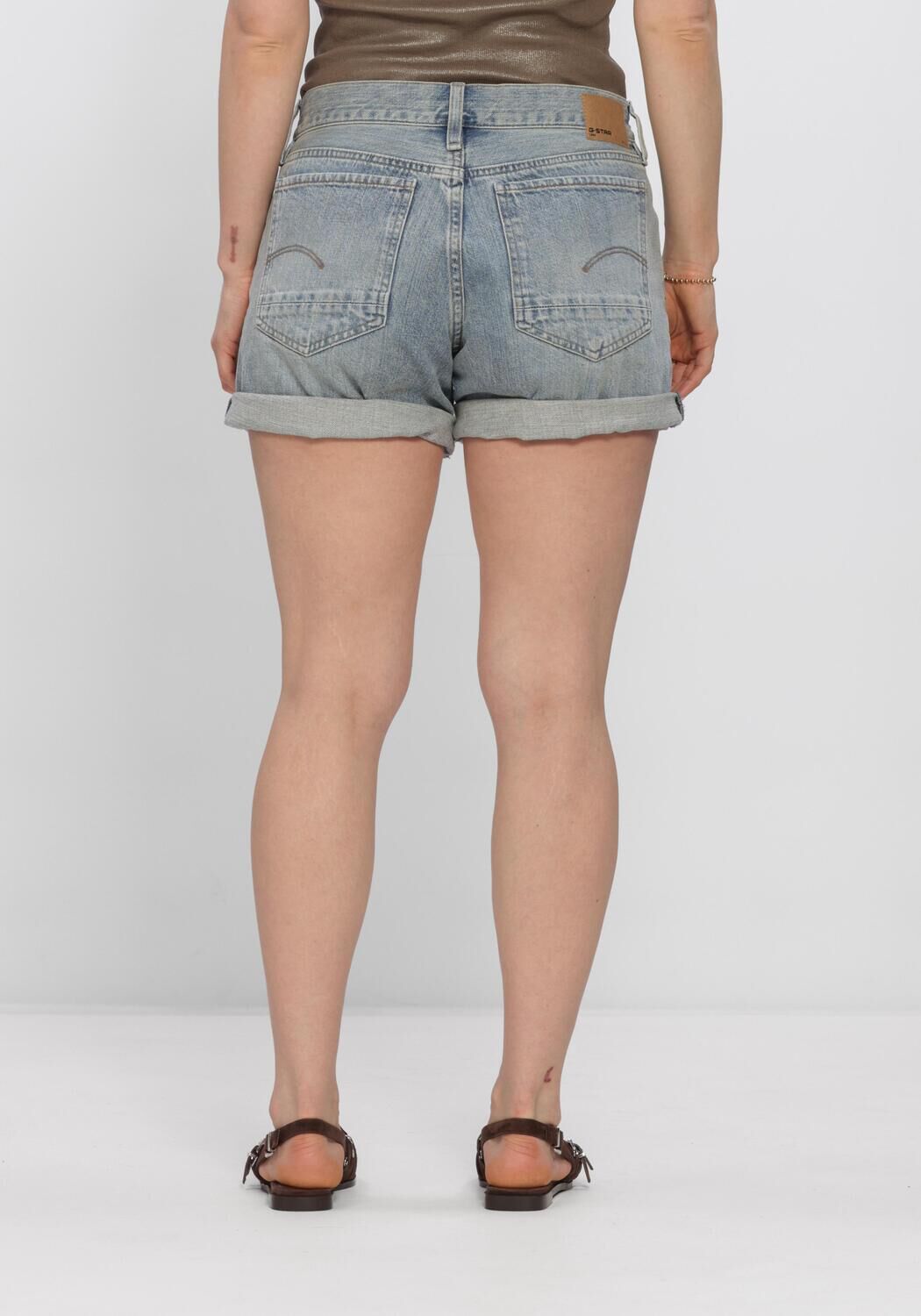 Blauwe G-STAR RAW Jeans JUDEE SHORTS WMN - large