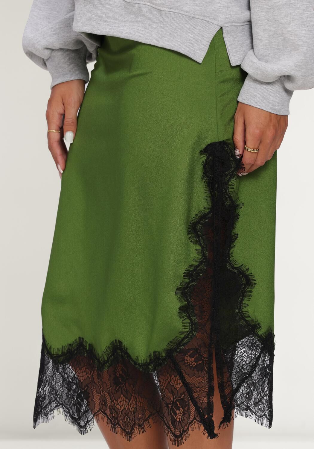 MODSTR&Ouml;M BIRKMD SHIRT Jupes en vert - large