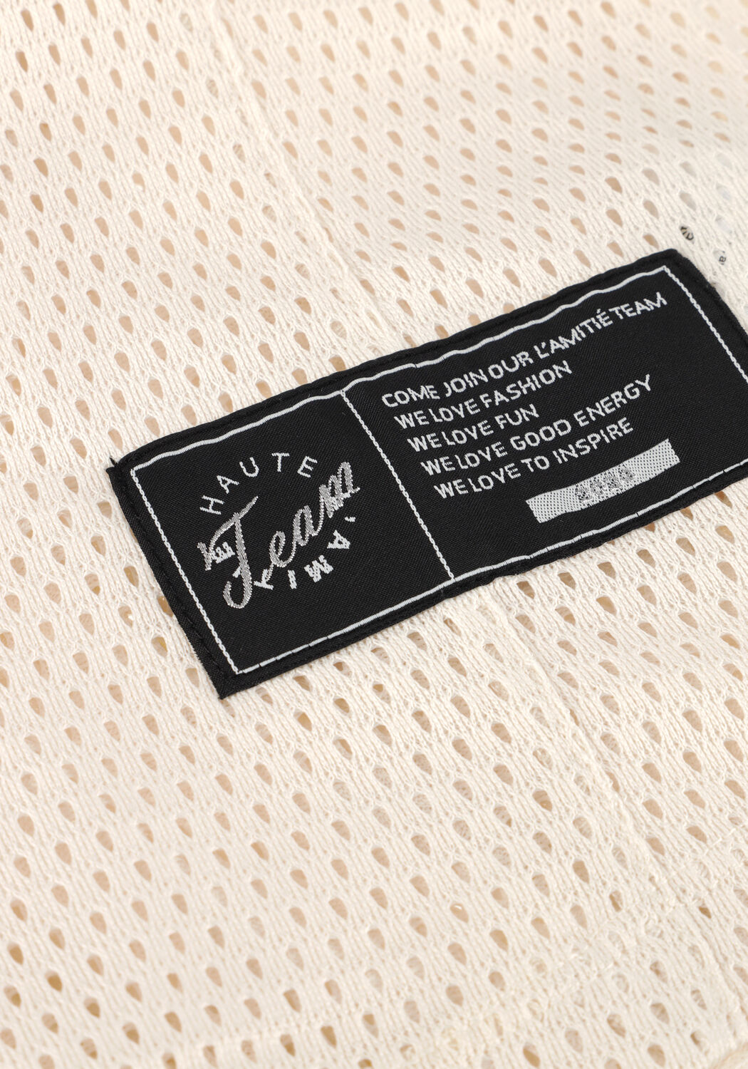 Gebroken wit HAUTE L'AMITI&Eacute; Tops & T-shirts DRIFT LS SPORTS BLOUSE - large