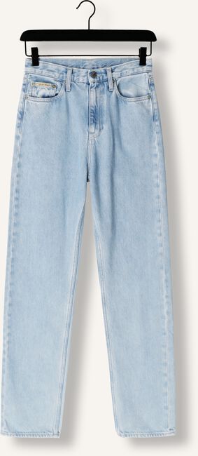 Lichtblauwe CALVIN KLEIN Straight leg jeans HIGH RISE STRAIGHT Lichtblauwe CALVIN KLEIN Straight leg jeans HIGH RISE STRAIGHT - large