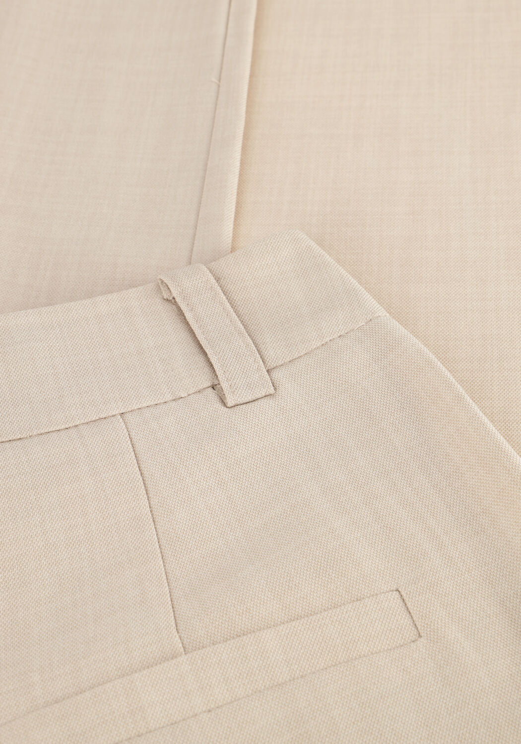 MODSTR&Ouml;M Pantalon large GALEMD WIDE PANTS en beige - large