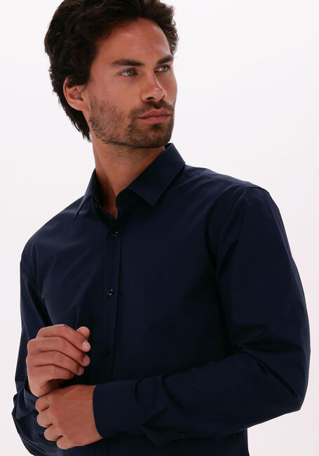 HUGO Chemise classique ELISHA02 en bleu - large