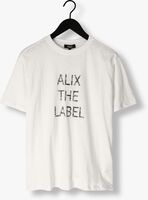 Witte ALIX THE LABEL T-shirt LADIES KNITTED ALIX THE LABEL T-SHIRT