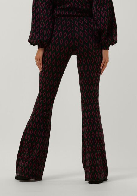 REFINED DEPARTMENT Pantalon large 95 IKAT KNIT en violet - large