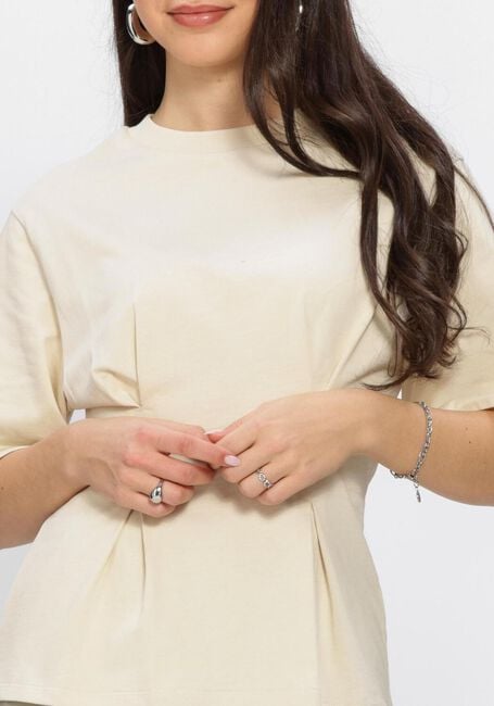 EDITED MARAH T-SHIRT Hauts & T-shirts en beige - large