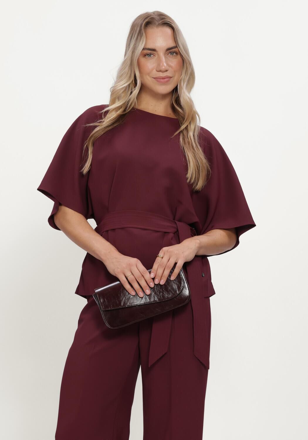 MOS MOSH MMRIKALA MILEY BLOUSE Blouses Bordeaux - large