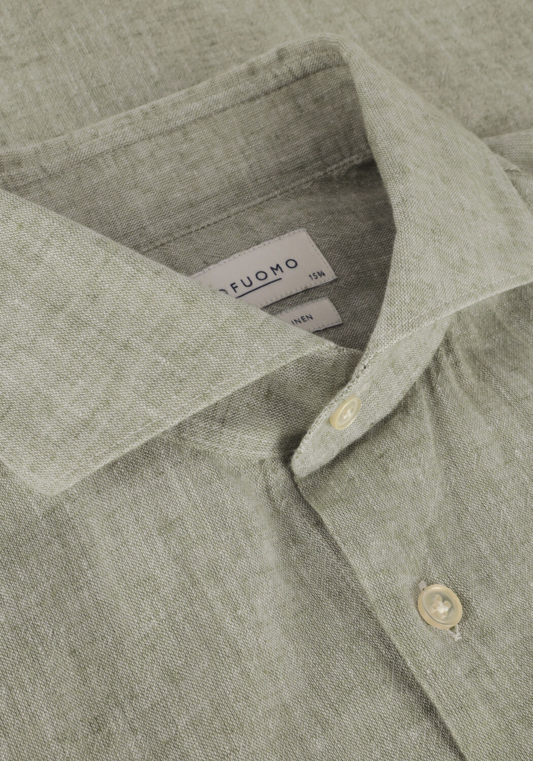 PROFUOMO Chemise d&eacute;contract&eacute; PPUH10017 en vert - large