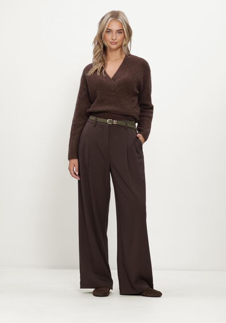 MSCH COPENHAGEN Pull MSCHBONDIE HOPE V PULLOVER en marron - large