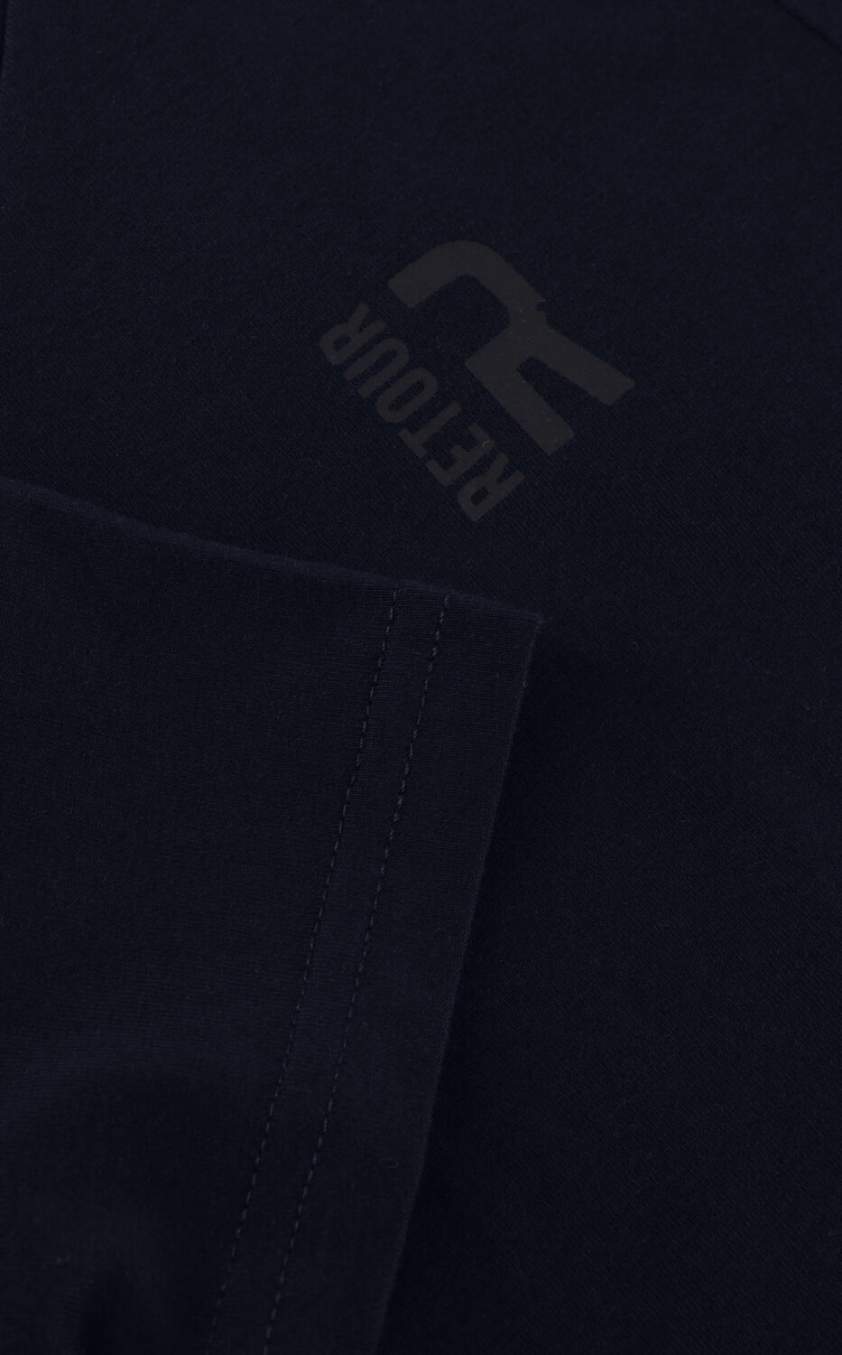 RETOUR T-shirt SEAN Bleu fonc&eacute; - large