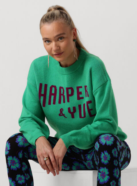 HARPER & YVE Pull YVE-JU 1 en vert - large