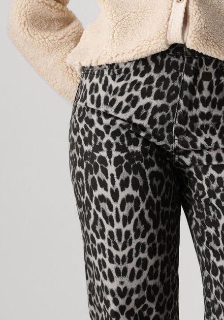 NEO NOIR Pantalons longs SIMONA LEOPARD PANTS en marron - large