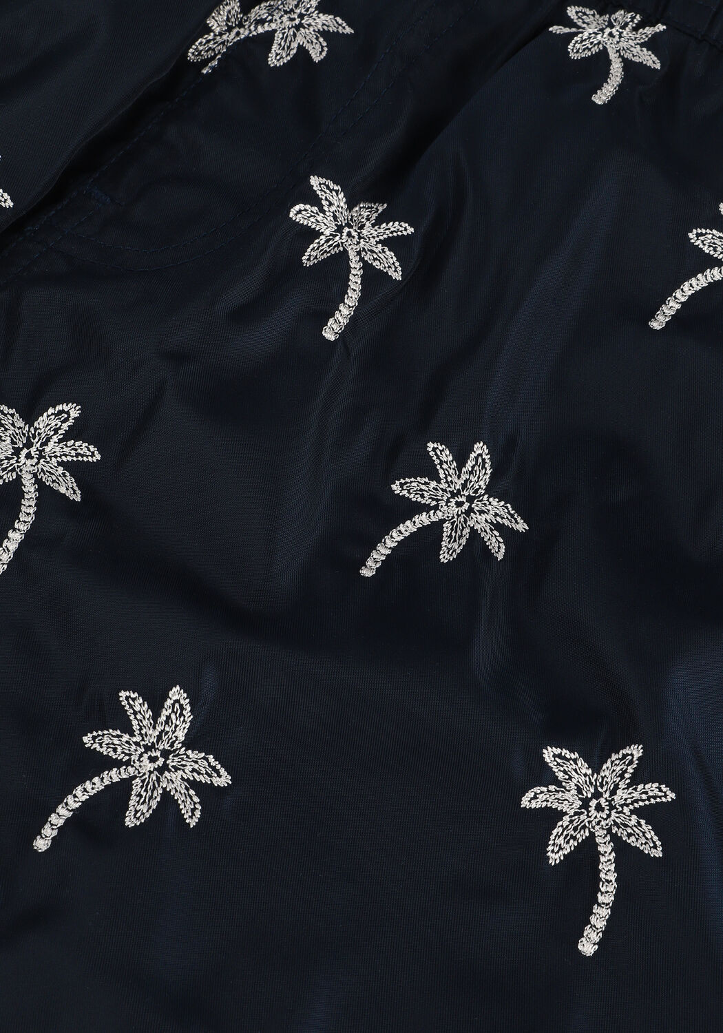 Blauwe SCOTCH & SODA Zwembroeken RECYCLED POLYESTER EMBROIDERED SWIMSHORT - large