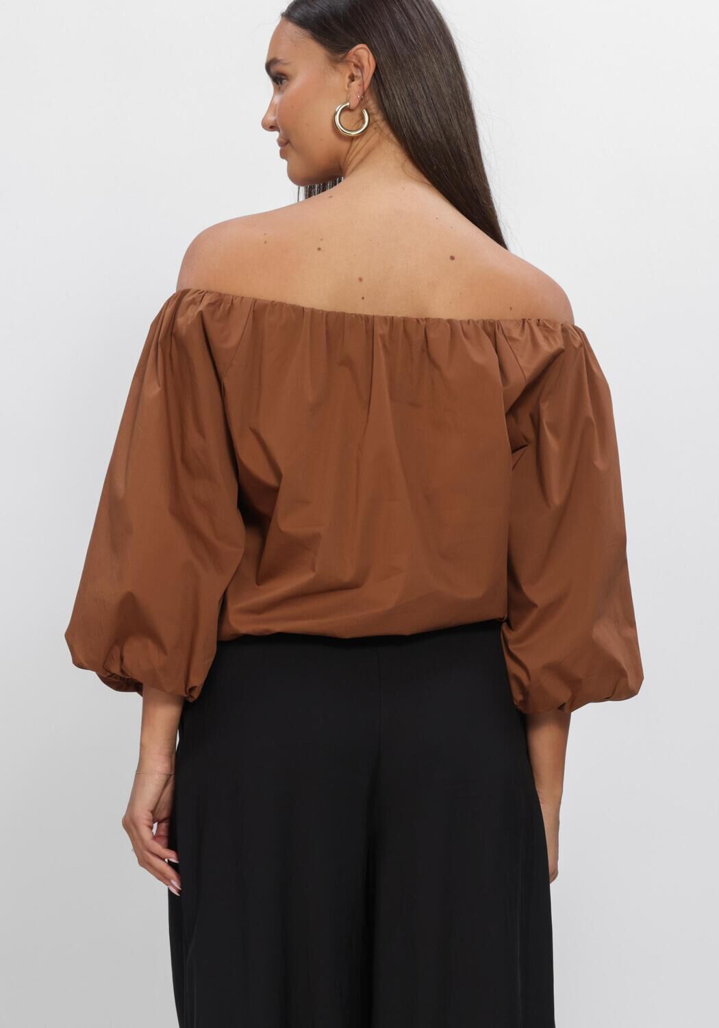 AAIKO MADDY POPLINE CO 540 Blouses Gris clair - large
