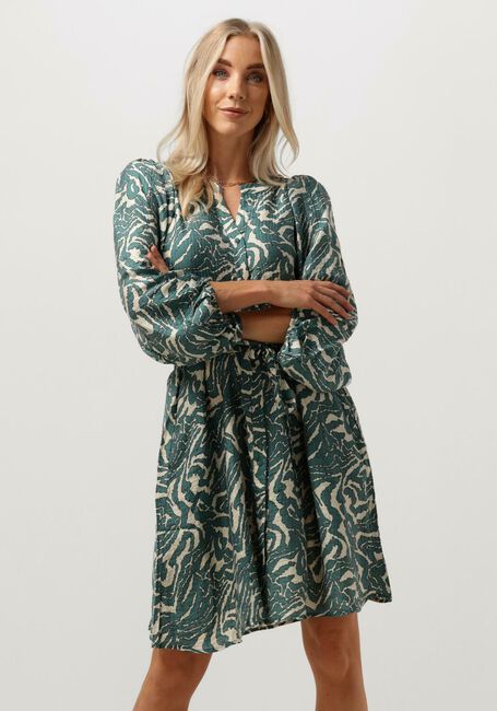 Bruine MSCH COPENHAGEN Mini jurk MSCHZANETA SHIRT DRESS AOP - large
