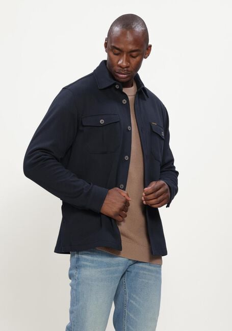 PME LEGEND Chemise d&eacute;contract&eacute; LONG SLEEVE SHIRT COMFORT HEAVY TWILL Bleu fonc&eacute; - large