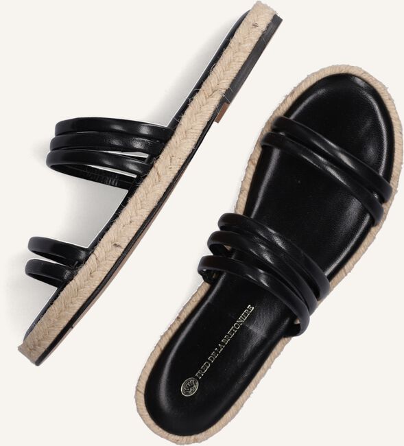 Zwarte FRED DE LA BRETONIERE Slippers 154010004 Zwarte FRED DE LA BRETONIERE Slippers 154010004 - large