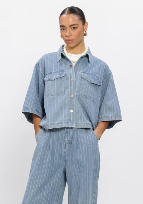 GRACE & MILA Veste en jean SS2617014 Bleu clair - large