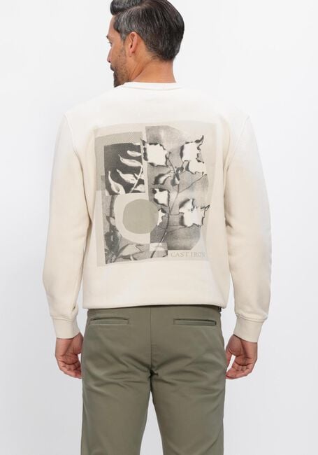 CAST IRON Chandail RELAXED FIT GRAPHIC &Eacute;cru - large