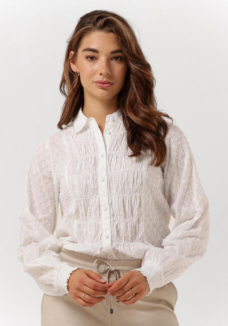 Y.A.S. Blouse YASDANISMO LS SHIRT Blanc - large