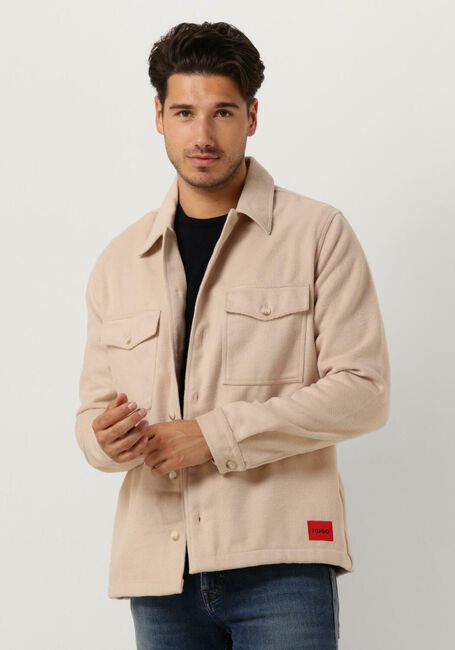 HUGO Surchemise ENALU en beige - large