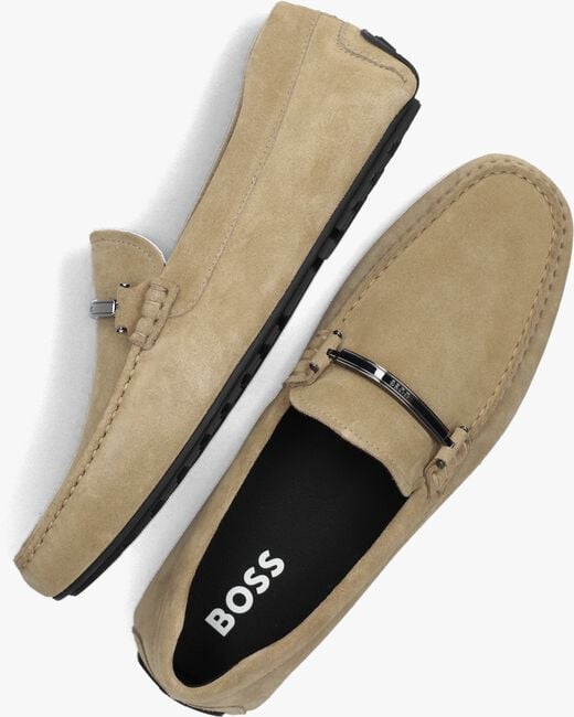 BOSS NOEL_MOCC Loafers en beige - large