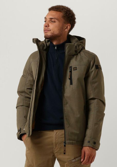 Groene PME LEGEND Jassen SEMI LONG JACKET STRATOR ICON 2.0 - large