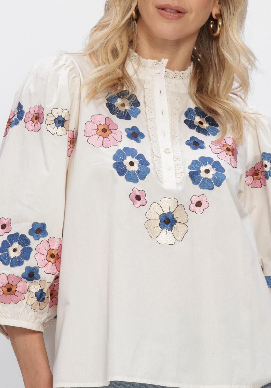 ANTIK BATIK AMANTINA BLOUSE Blouses en blanc - large