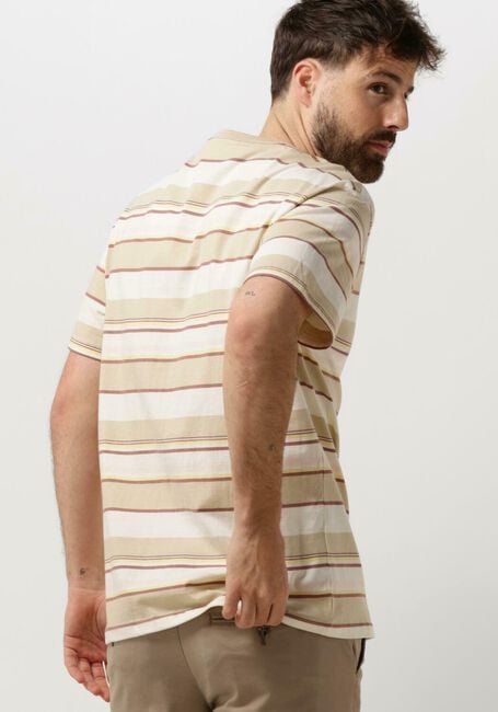 ANERKJENDT T-shirt AKKIKKI S/S STRIPE TEE en beige - large