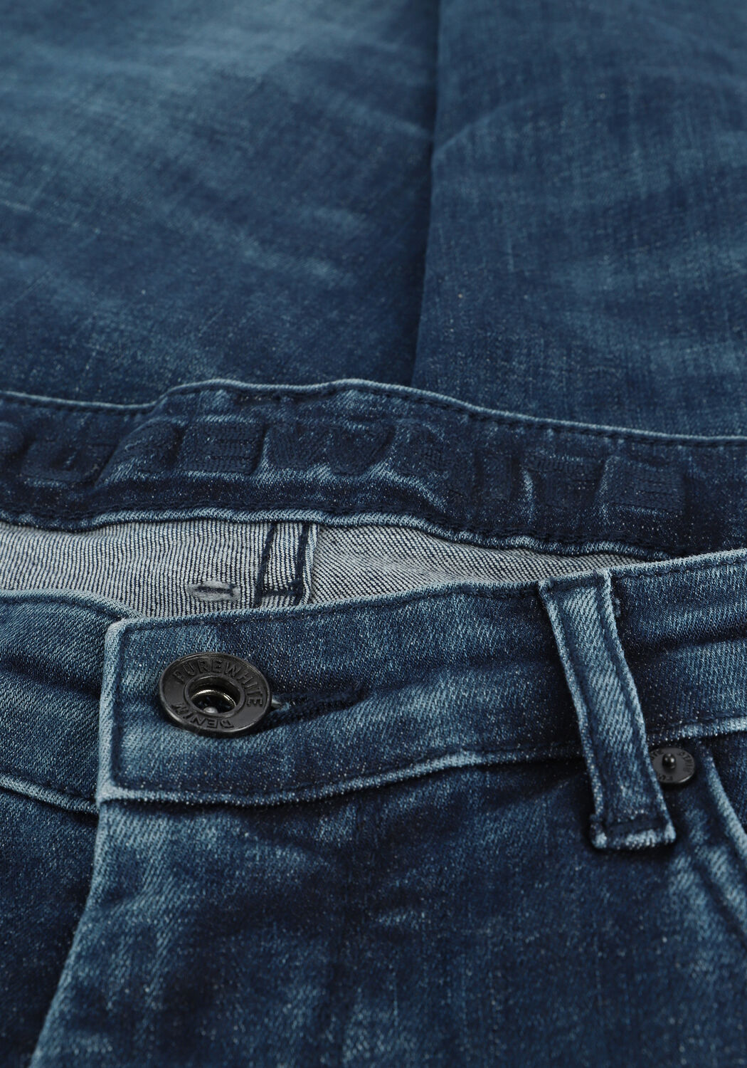 Donkerblauwe PUREWHITE Skinny jeans THE DYLAN - large