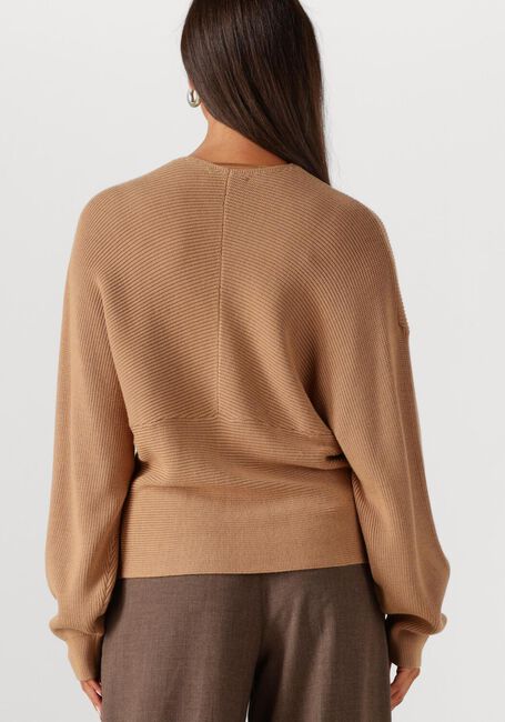 MSCH COPENHAGEN Pull MSCHZINELLE RACHELLE WRAP PULLOVER en camel - large