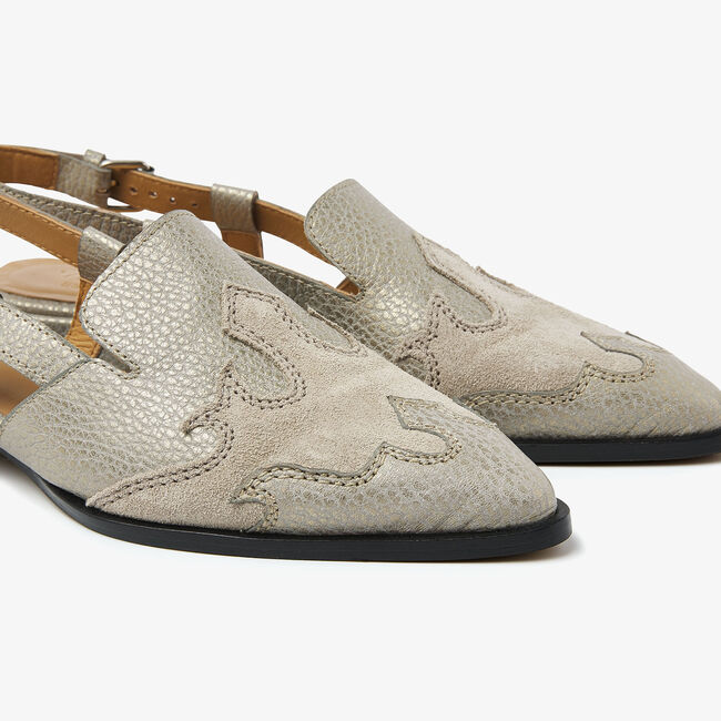 VIA VAI JAZZ VAIENNA Slingbacks en gris - large