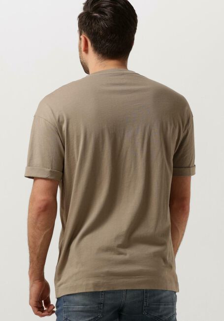 Beige DRYKORN T-shirt THILO 520003 - large