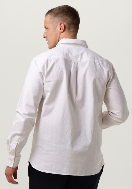 LYLE & SCOTT Chemise décontracté COTTON LINEN BUTTON DOWN SHIRT en blanc - large